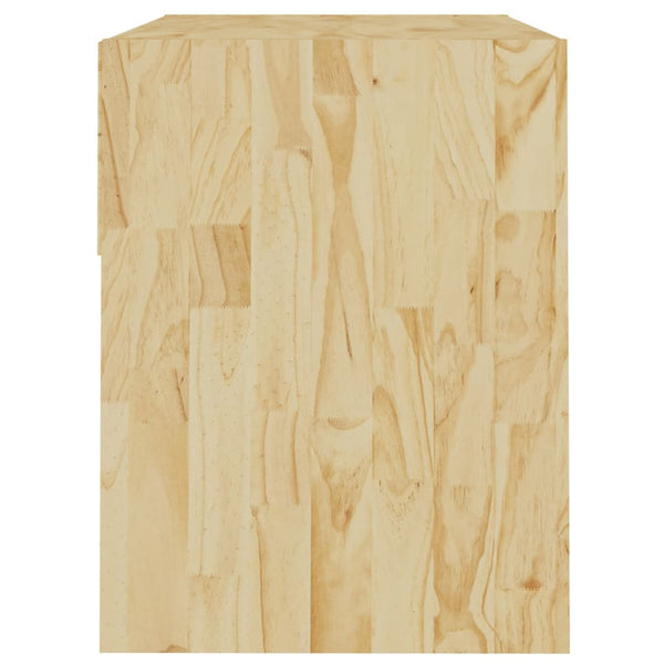 Massivholz Nachttisch Kiefer 40x40 cm