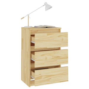 Nachtschrank Kiefer Massivholz 40x64 cm