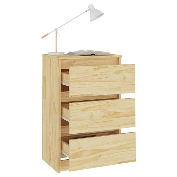 Nachtschrank Kiefer Massivholz 40x64 cm
