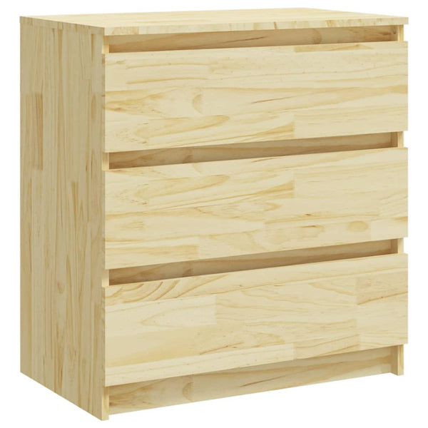 Massivholz Nachtschrank Kiefer 60x36x64 cm