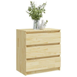 Massivholz Nachtschrank Kiefer 60x36x64 cm