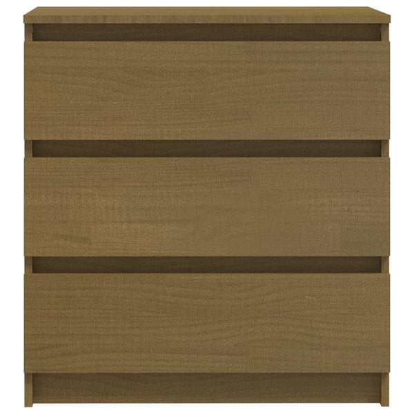 Nachtschrank Honigbraun Kiefer Massivholz
