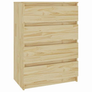 Massivholz Kiefer Beistellschrank 60x36x84 cm