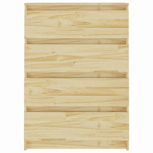 Massivholz Kiefer Beistellschrank 60x36x84 cm