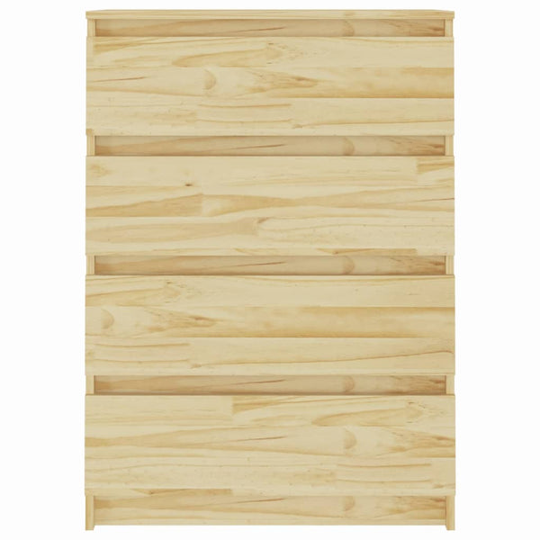 Massivholz Kiefer Beistellschrank 60x36x84 cm