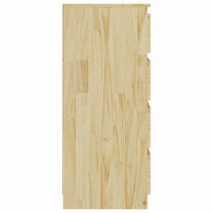 Massivholz Kiefer Beistellschrank 60x36x84 cm