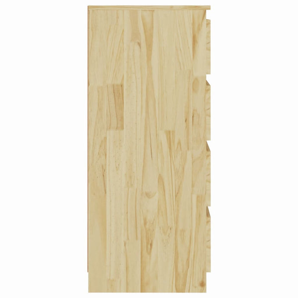 Massivholz Kiefer Beistellschrank 60x36x84 cm