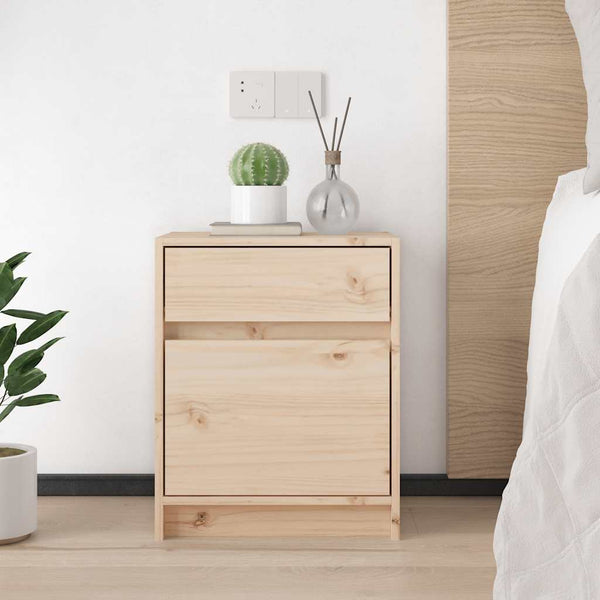 Nachtschrank Kiefer Massivholz 40x31x50 cm