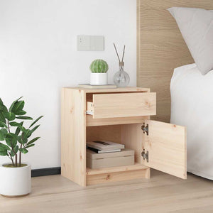Nachtschrank Kiefer Massivholz 40x31x50 cm