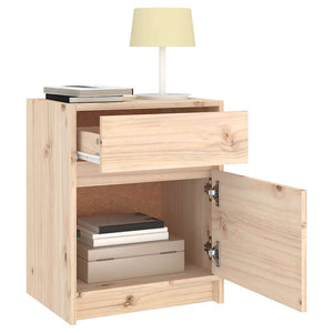 Nachtschrank Kiefer Massivholz 40x31x50 cm