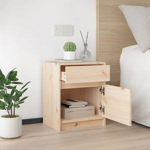 Nachttische Kiefer Massivholz 40x31x50cm, 2er-Set