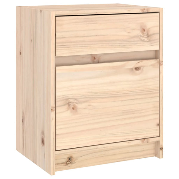 Nachttische Kiefer Massivholz 40x31x50cm, 2er-Set