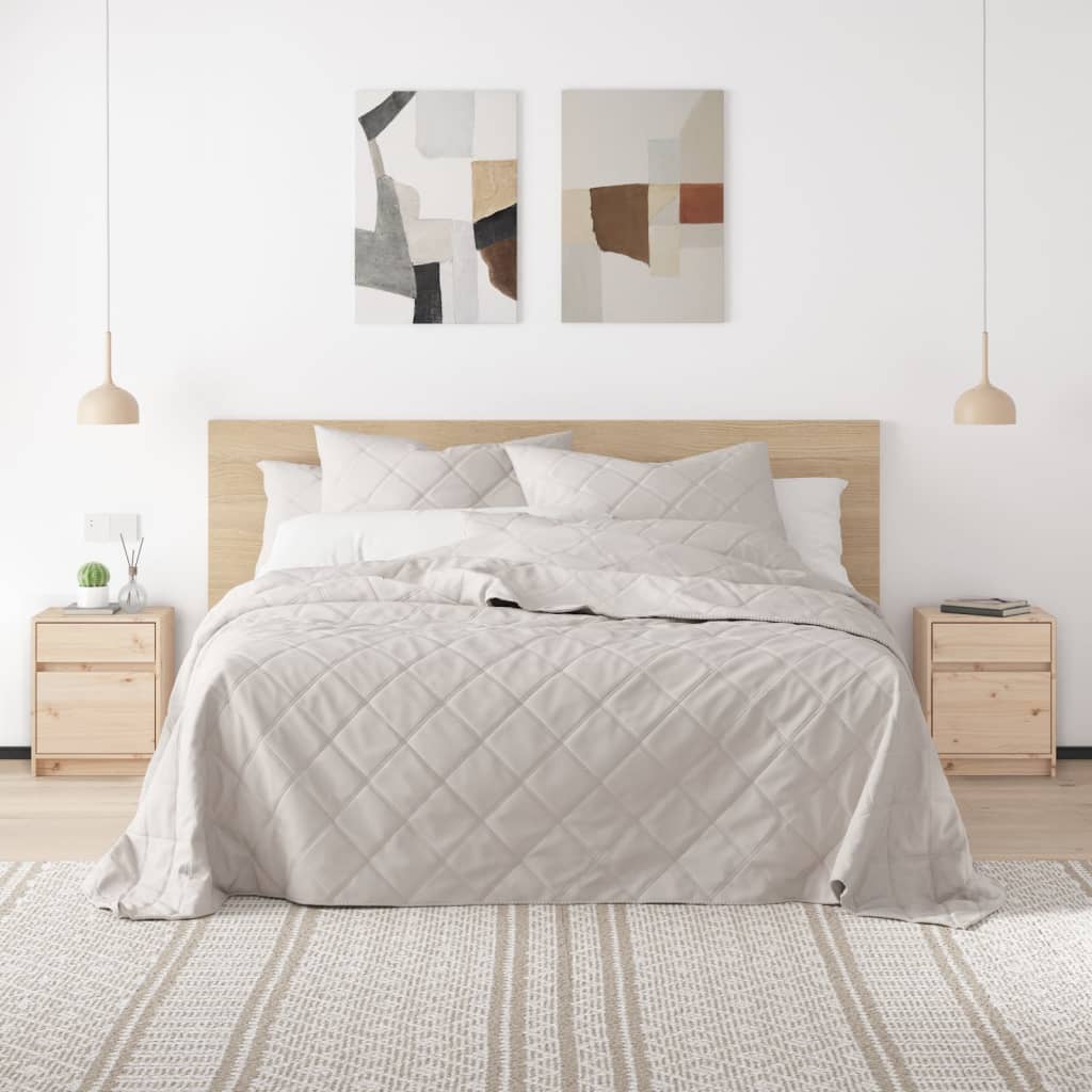 Nachttische Kiefer Massivholz 40x31x50cm, 2er-Set