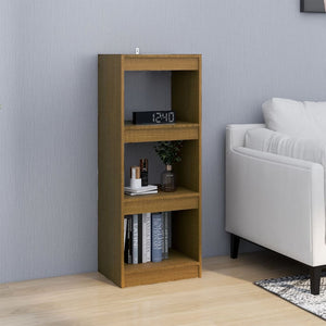 vidaXL Étagère/Séparateur de pièce marron miel 40x30x103,5 cm Pin massif