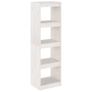 Weißes Kiefer Massivholz Bücherregal Raumteiler