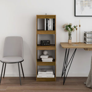 Bücherregal Raumteiler Kiefer Massivholz 135,5 cm