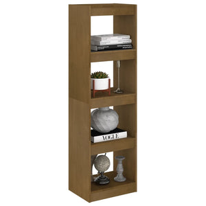 Bücherregal Raumteiler Kiefer Massivholz 135,5 cm