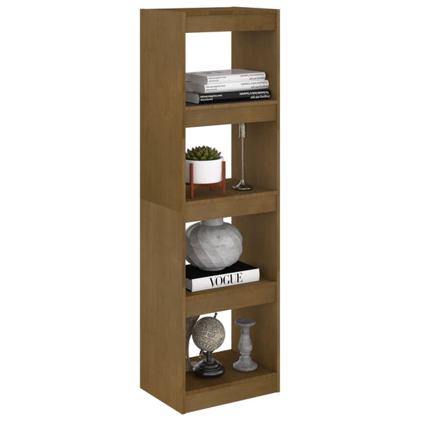 Bücherregal Raumteiler Kiefer Massivholz 135,5 cm