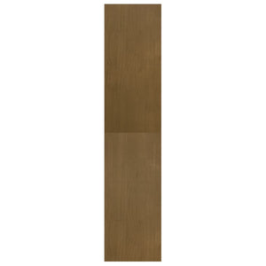 Bücherregal Raumteiler Kiefer Massivholz 135,5 cm