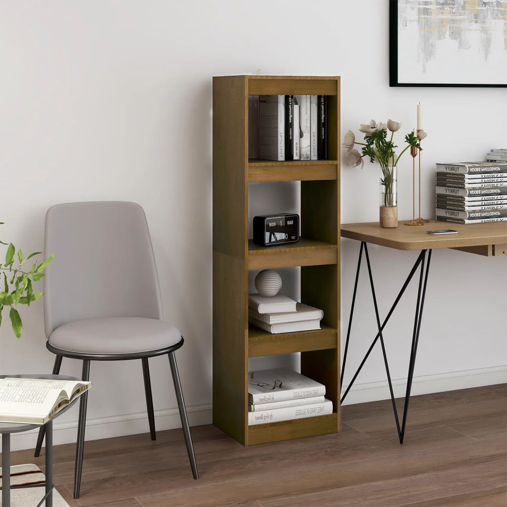 Bücherregal Raumteiler Kiefer Massivholz 135,5 cm