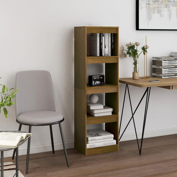 Bücherregal Raumteiler Kiefer Massivholz 135,5 cm