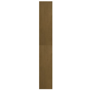 Bücherregal Honigbraun Kiefer Massivholz 40x199 cm
