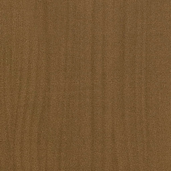 Bücherregal Honigbraun Kiefer Massivholz 40x199 cm