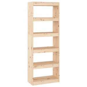 Massivholz Bücherregal Raumteiler Kiefer