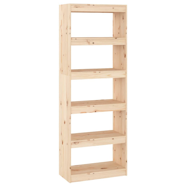 Massivholz Bücherregal Raumteiler Kiefer