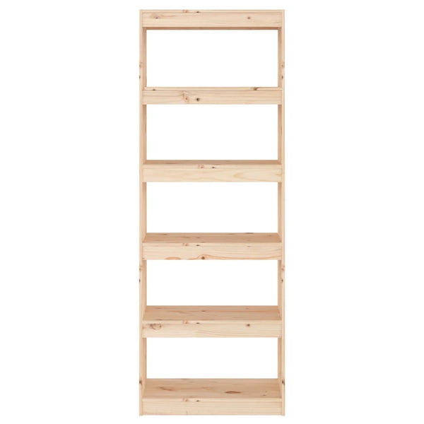 Massivholz Bücherregal Raumteiler Kiefer