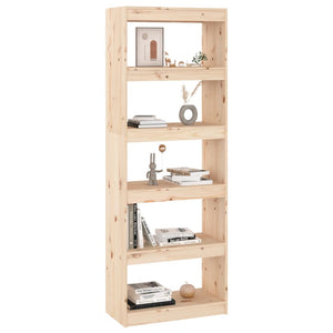 Massivholz Bücherregal Raumteiler Kiefer