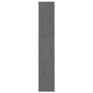 vidaXL Étagère/Séparateur de pièce Gris 60x30x167,5 cm Bois de pin massif