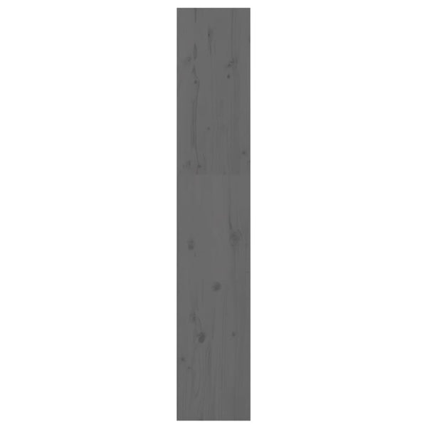 vidaXL Étagère/Séparateur de pièce Gris 60x30x167,5 cm Bois de pin massif