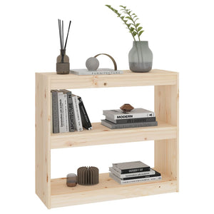 Kiefer Bücherregal Raumteiler 80x71,5 cm