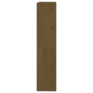vidaXL Bibliothèque/séparateur de pièce marron miel 80x30x135,5 cm en pin massif