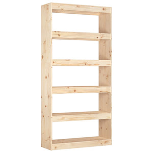 Massivholz Bücherregal Raumteiler 80x167,4 cm