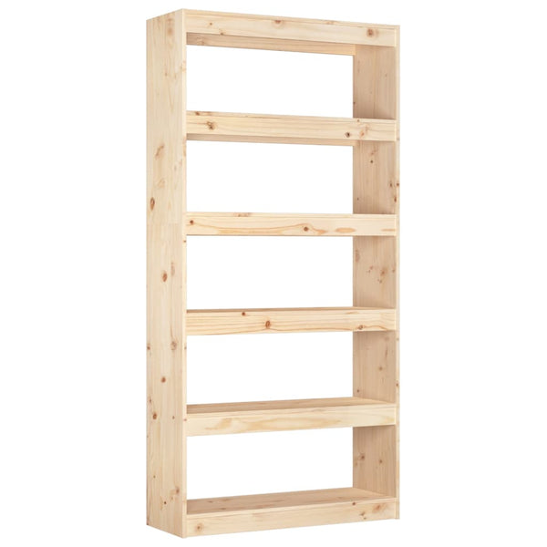 Massivholz Bücherregal Raumteiler 80x167,4 cm