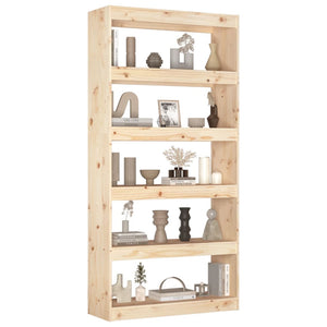 Massivholz Bücherregal Raumteiler 80x167,4 cm