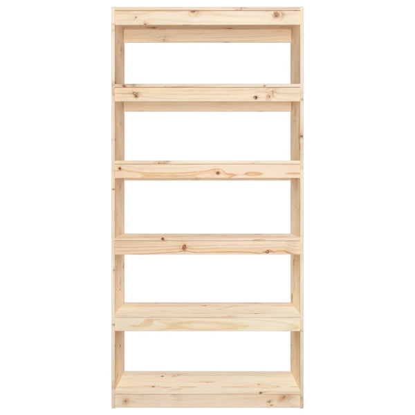 Massivholz Bücherregal Raumteiler 80x167,4 cm