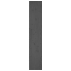 Graues Bücherregal Kiefer Massivholz 80x167,4 cm