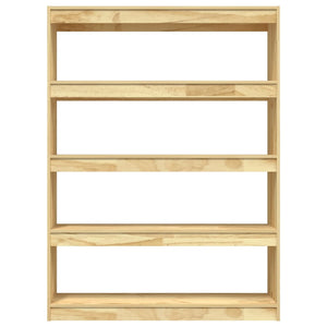 Massivholz Bücherregal Raumteiler 100x135,5 cm