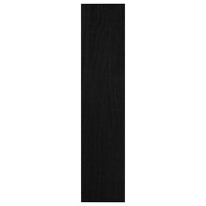 Schwarzes Bücherregal Raumteiler Kiefer Massivholz 100x135,5cm