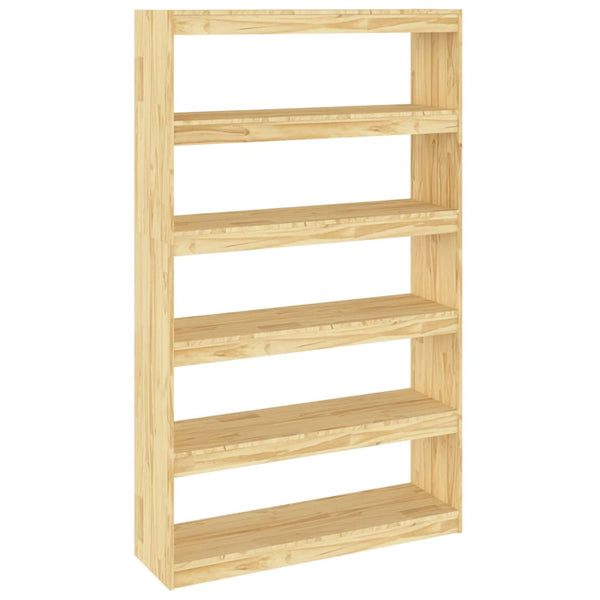 Massivholz Bücherregal Raumteiler 100x167,5 cm