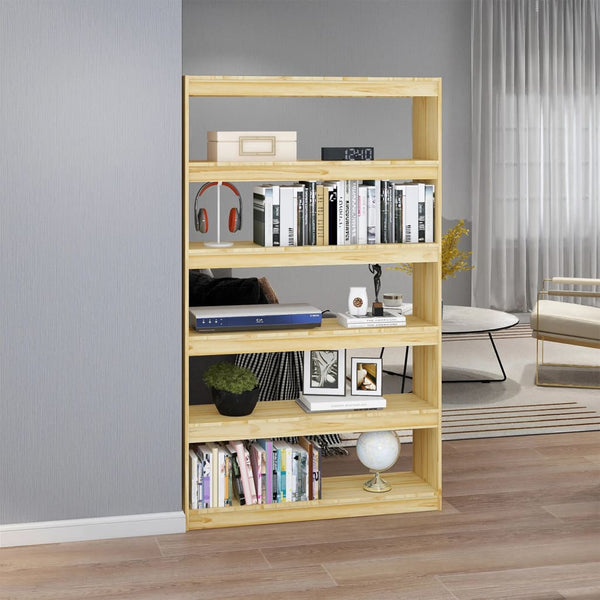 Massivholz Bücherregal Raumteiler 100x167,5 cm