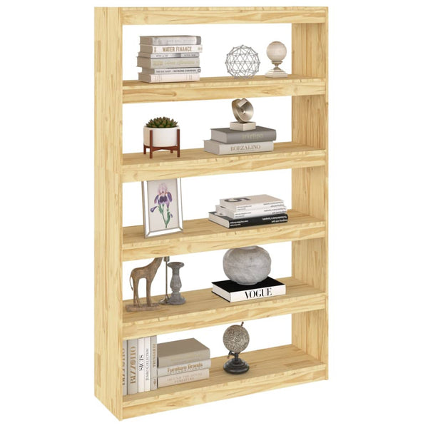 Massivholz Bücherregal Raumteiler 100x167,5 cm