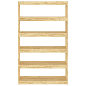 Massivholz Bücherregal Raumteiler 100x167,5 cm