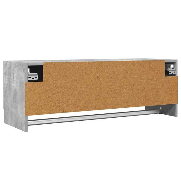Betongrauer Kleiderschrank 100 cm