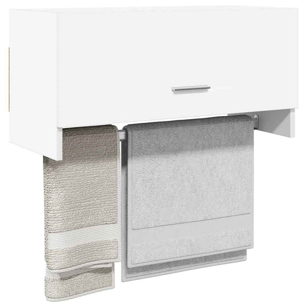 Weißer Kleiderschrank 70x32,5x35 cm
