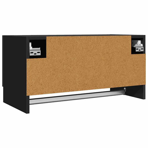Schwarzer Kleiderschrank 70x32,5x35 cm