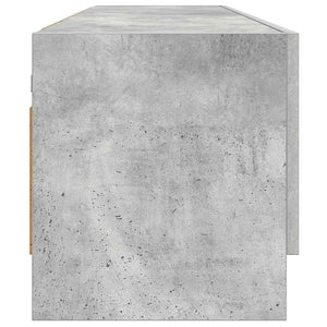 Betongrauer Kleiderschrank 70x32,5x35cm
